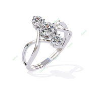 Three Stone Engagement Ring ENTH1176